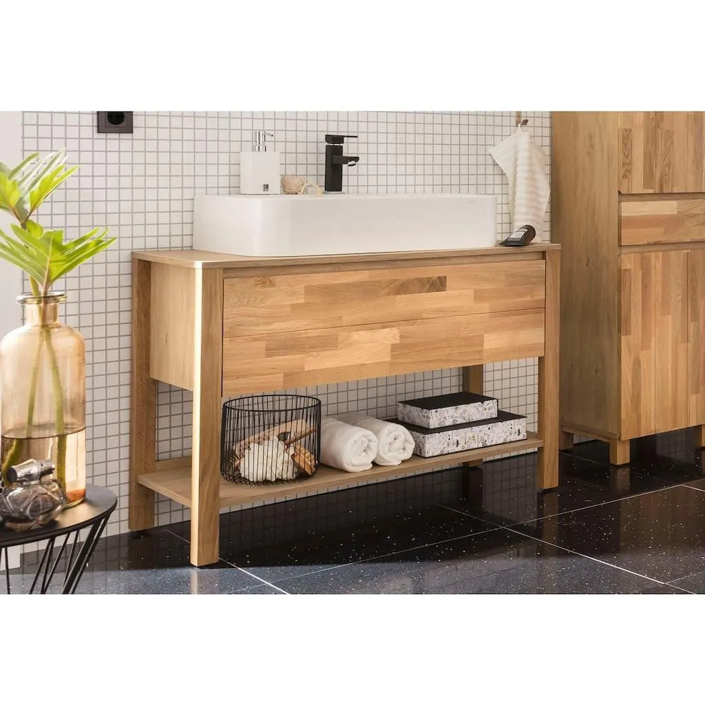 Home affaire Waschbeckenunterschrank »Kaika« Breite 100 cm