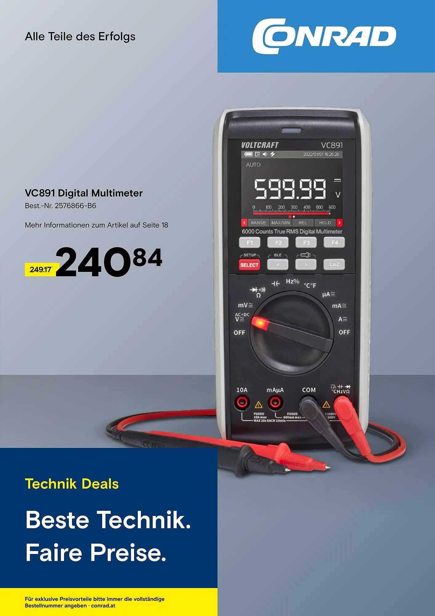 Conrad Flugblatt - 1