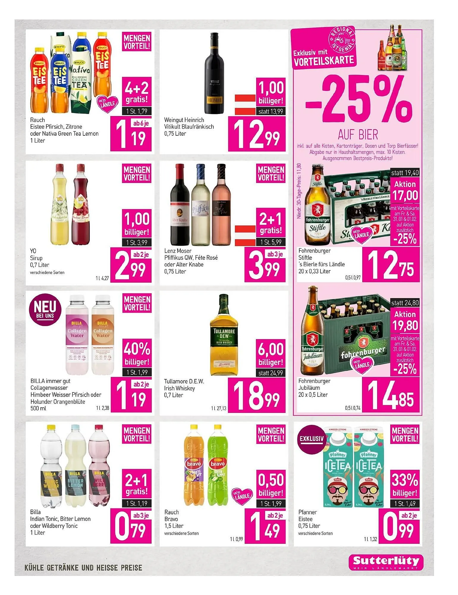 Sutterlüty Flugblatt von 30. Jänner bis 5. Februar 2025 - Flugblätt seite 13