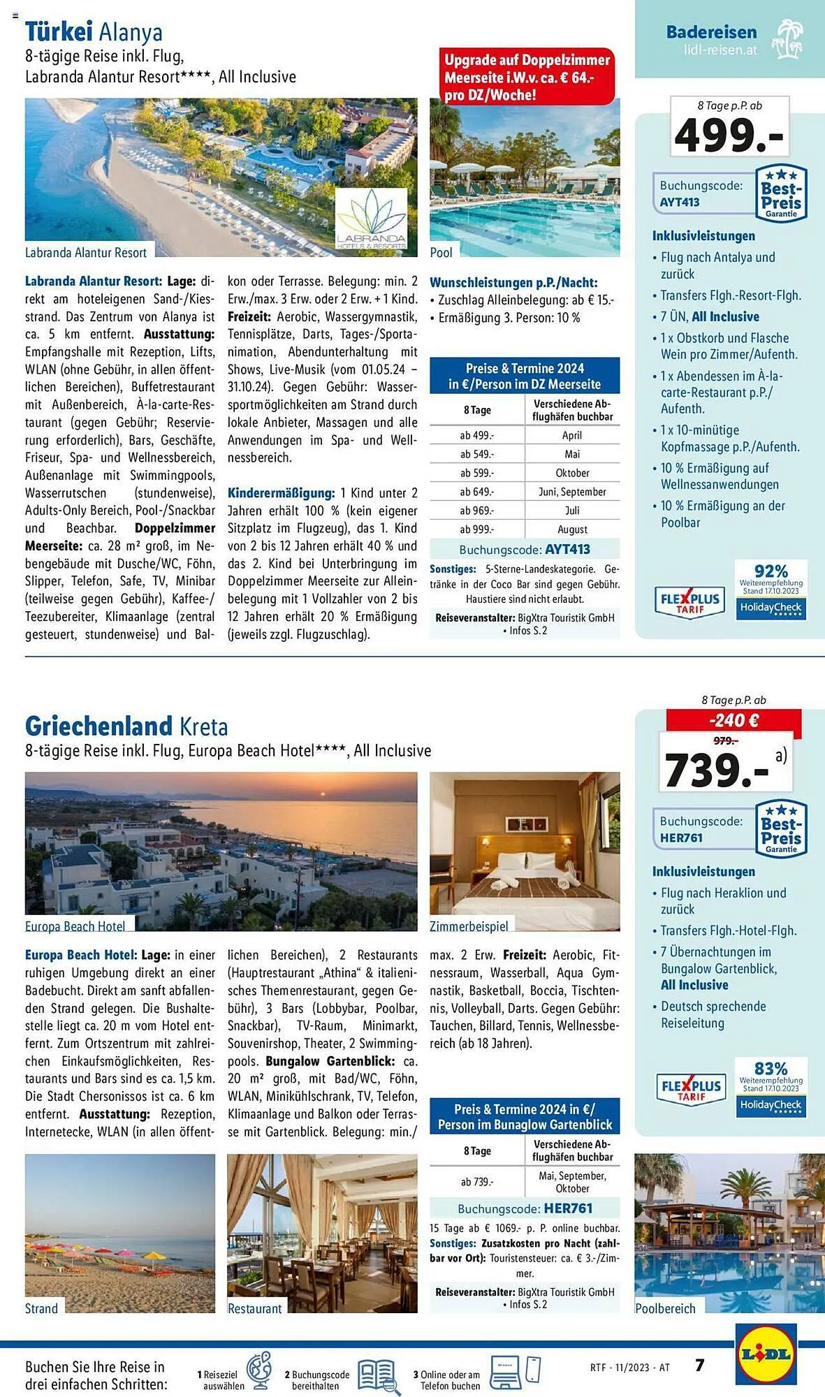 Lidl Flugblatt von 15. November bis 15. Dezember 2023 - Flugblätt seite 7