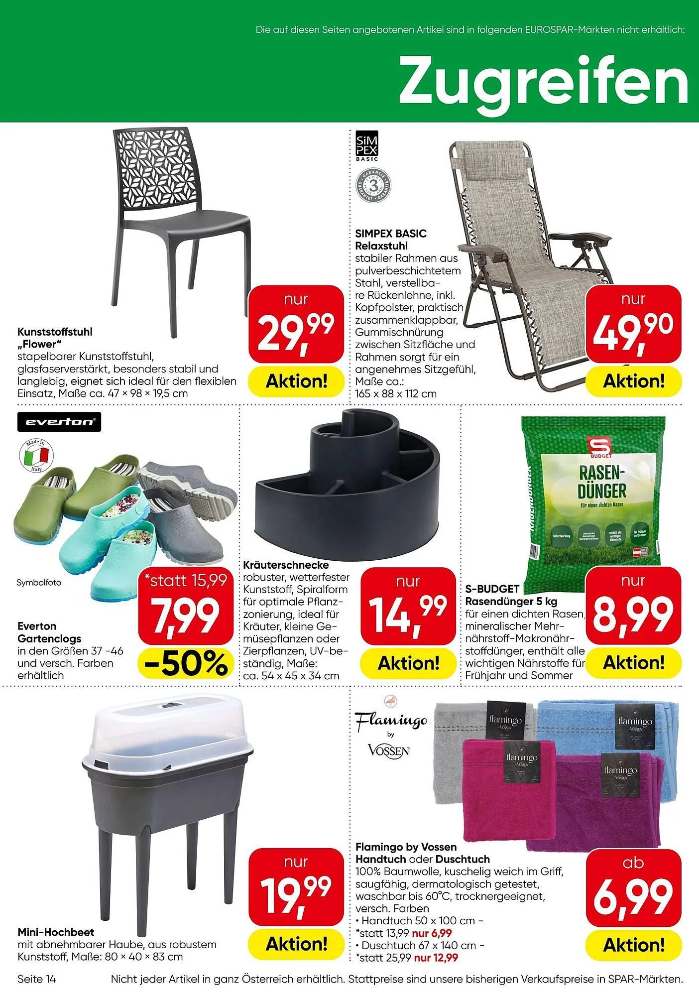 Eurospar Flugblatt von 26. Februar bis 11. März 2026 - Flugblätt seite  14