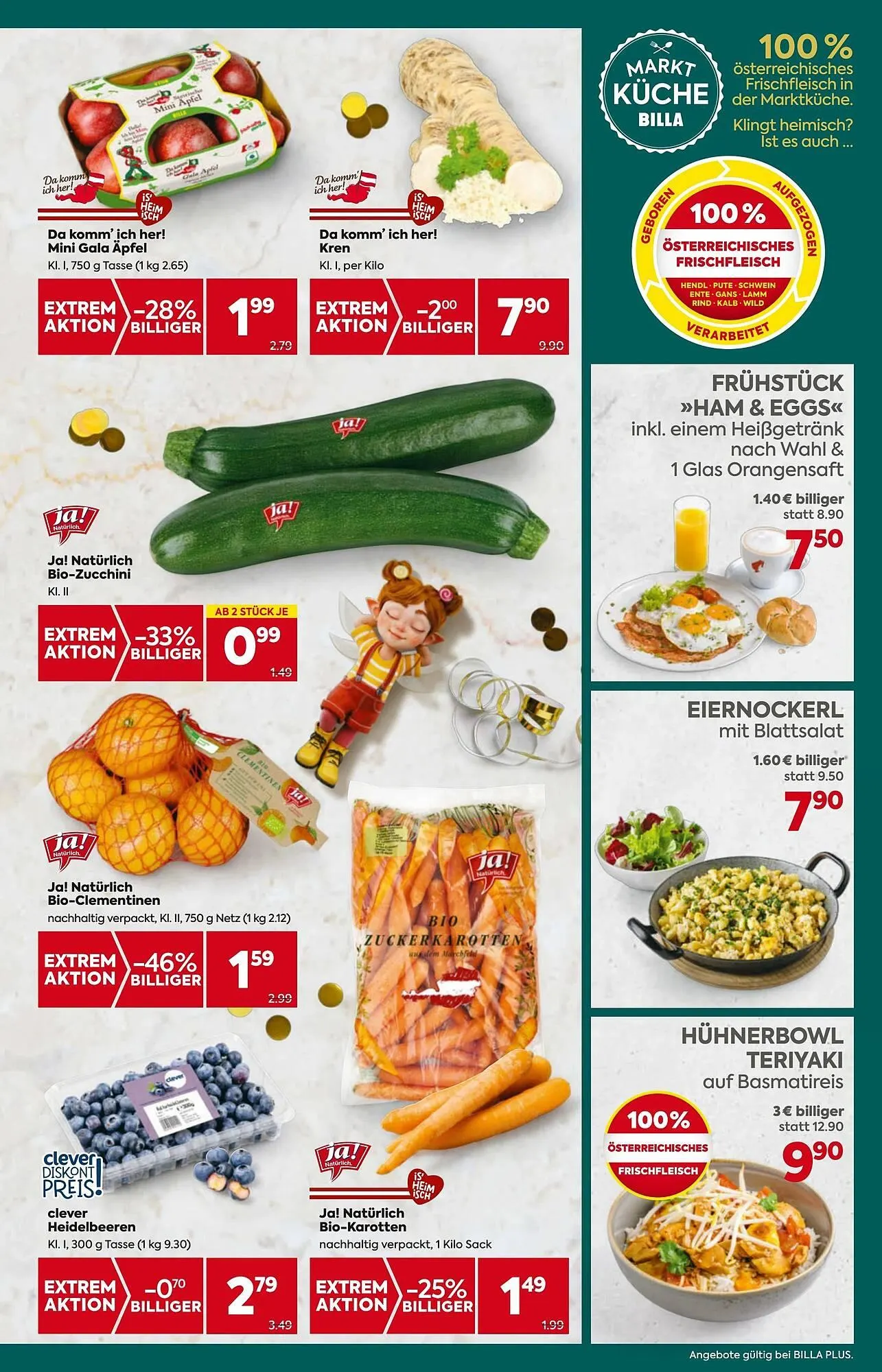 Billa Flugblatt von 27. Dezember bis 31. Dezember 2025 - Flugblätt seite  9