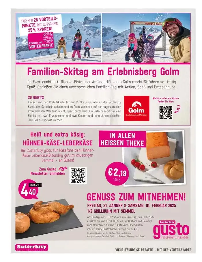 Sutterlüty flugblatt von 30. Jänner bis 5. Februar 2025 - Flugblätt seite  16