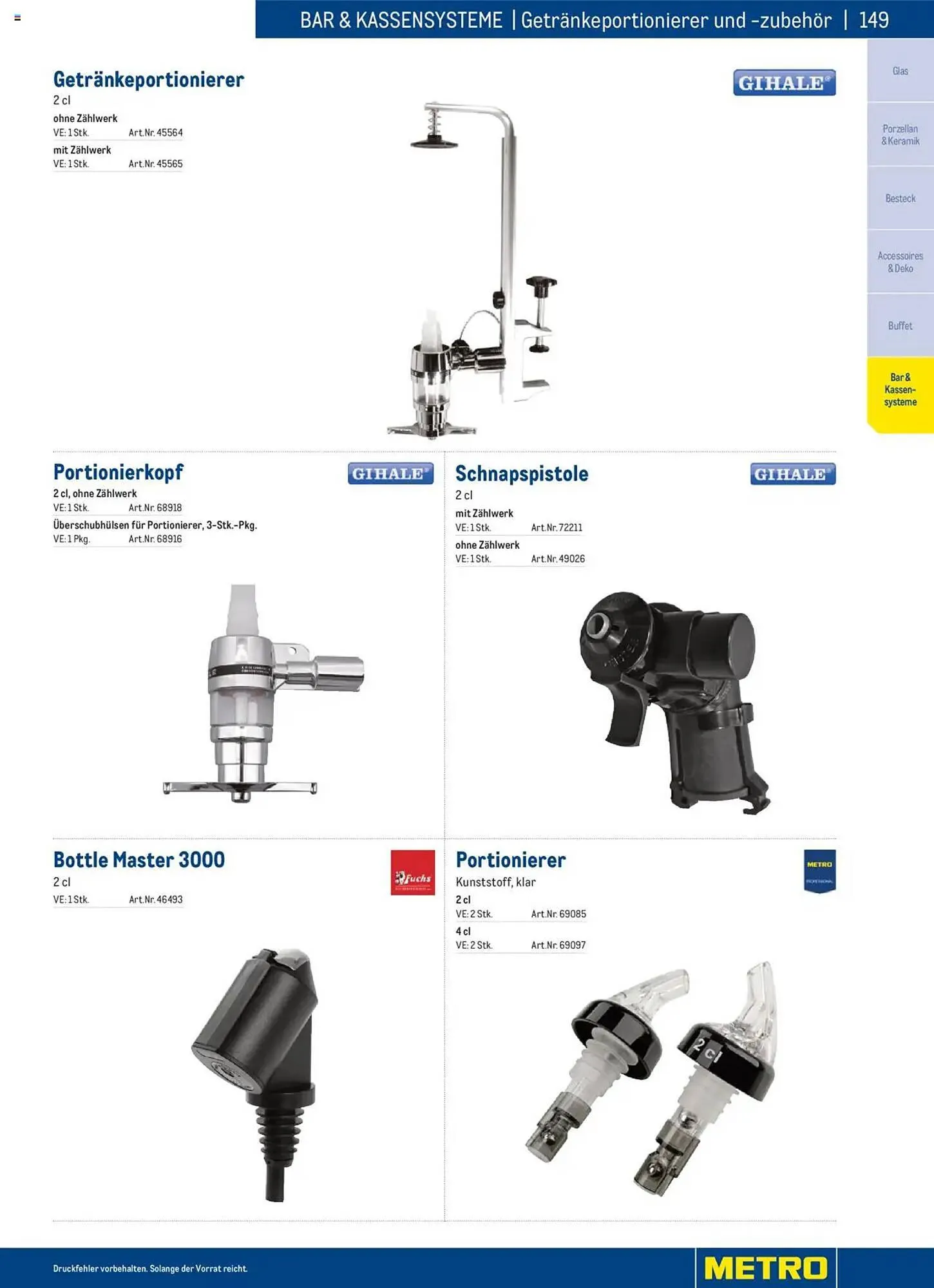 Metro Flugblatt von 2. Dezember bis 31. Dezember 2025 - Flugblätt seite  149
