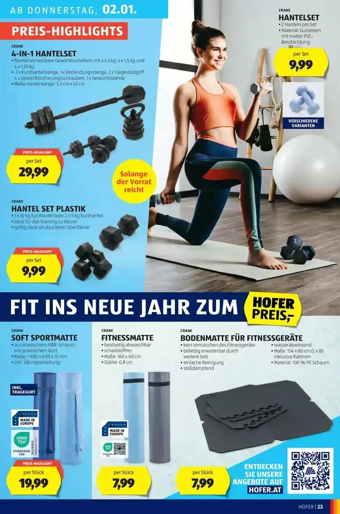 Blättern Sie online im HOFER Flugblatt von 24. Dezember bis 7. Jänner 2025 - Flugblätt seite 27