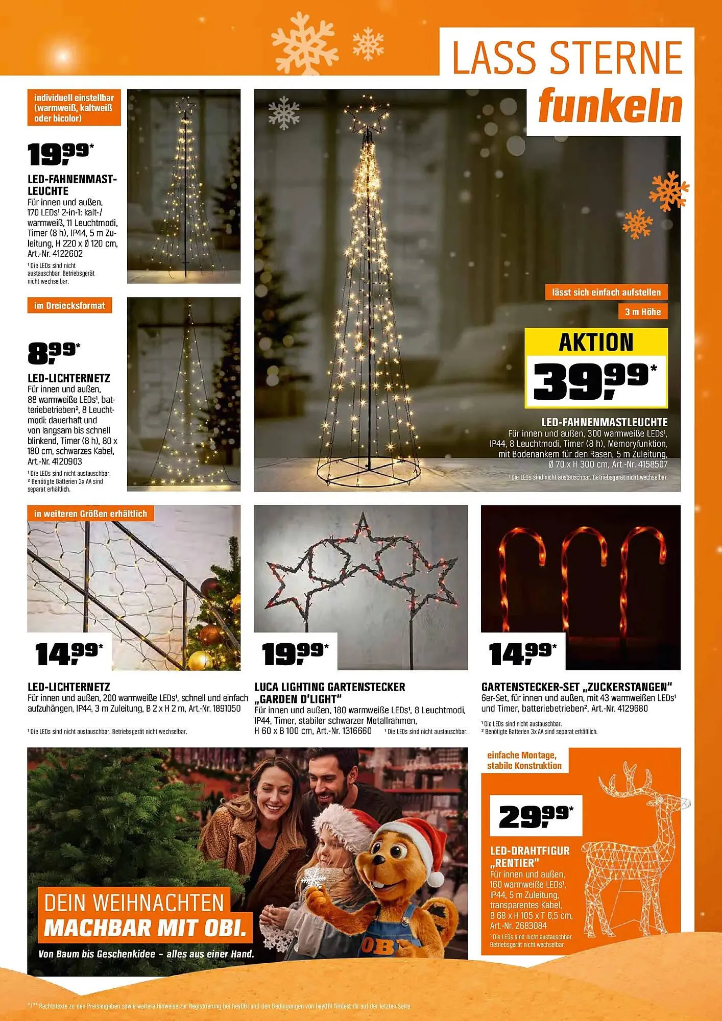 OBI Flugblatt von 1. November bis 13. November 2025 - Flugblätt seite 3