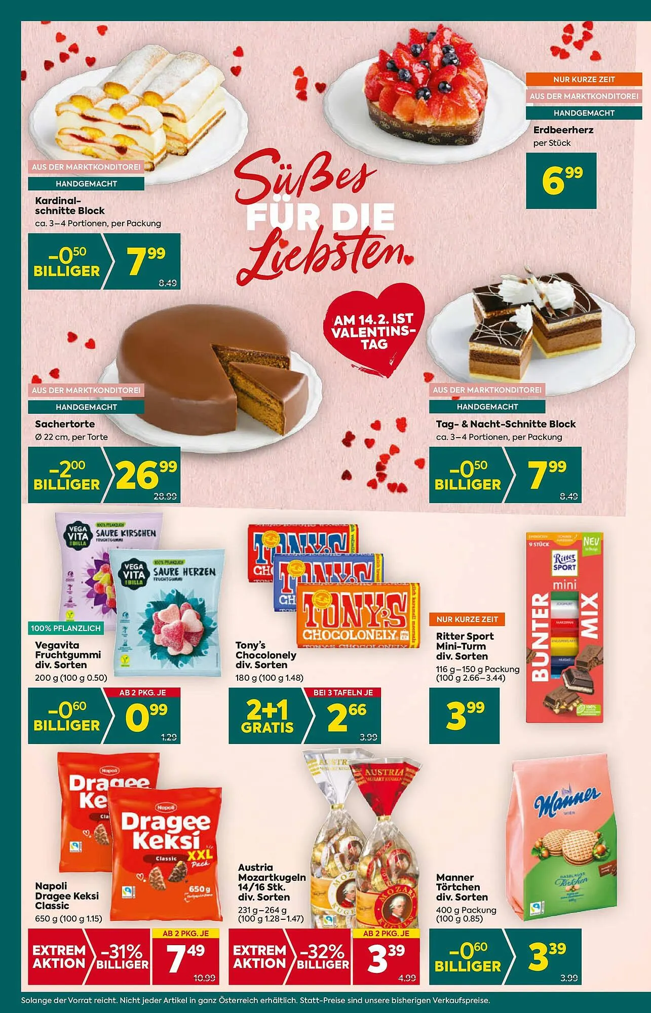 Billa Flugblatt von 13. Februar bis 19. Februar 2025 - Flugblätt seite 8