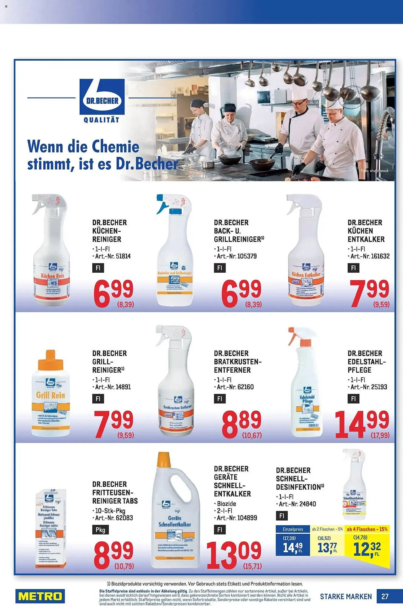 Metro Flugblatt von 27. November bis 10. Dezember 2025 - Flugblätt seite  27