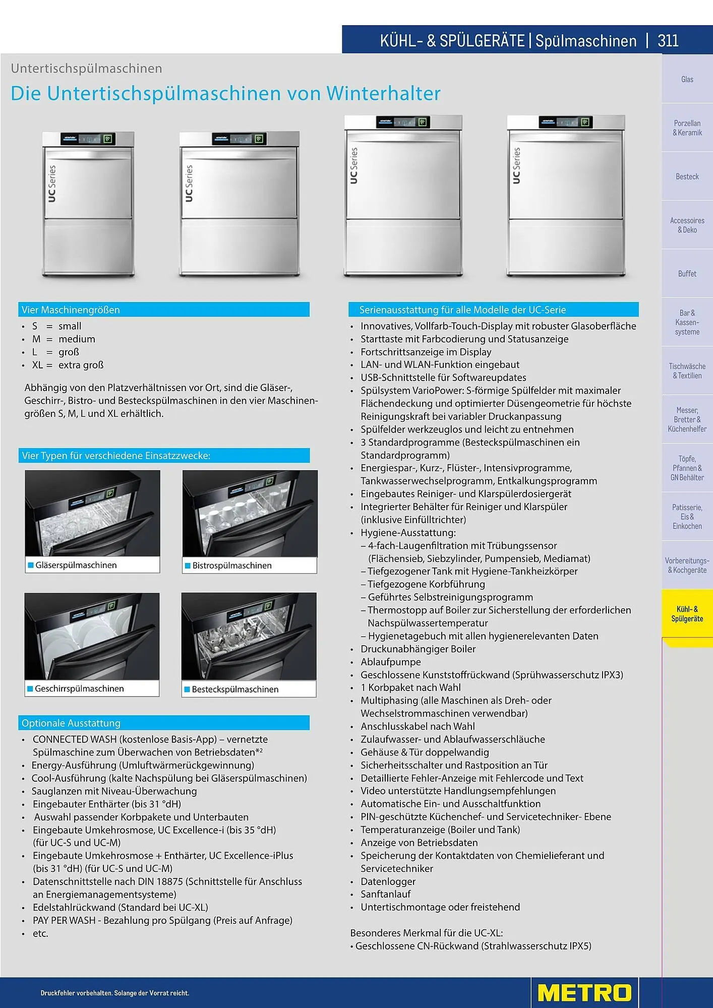 Metro Flugblatt von 25. März bis 31. Dezember 2026 - Flugblätt seite  311
