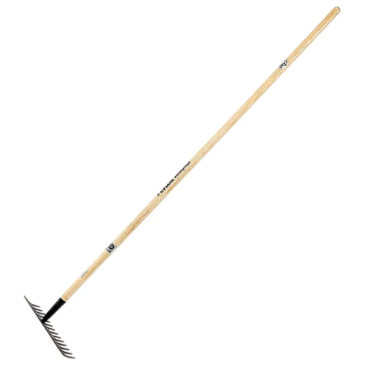 Gartenrechen 14 Zinken m. Stiel