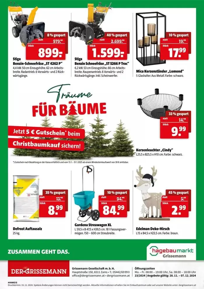 Große Auswahl an Angeboten von 29. November bis 13. Dezember 2024 - Flugblätt seite 3