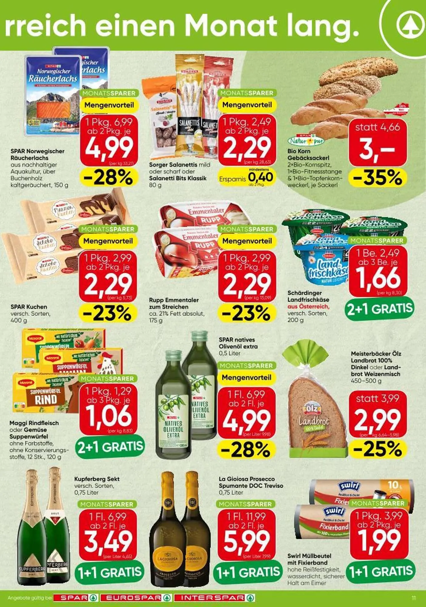 Interspar Flugblatt von 13. November bis 19. November 2025 - Flugblätt seite  11