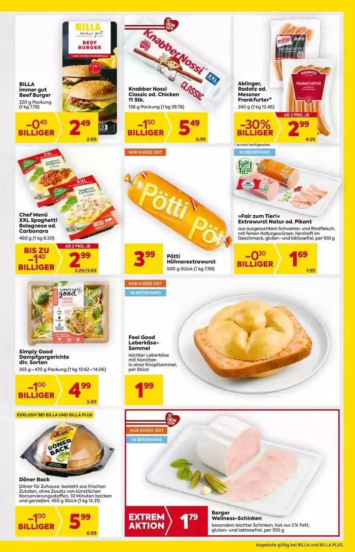 Vorschau BILLA Wien KW02 2025 von 8. Jänner bis 15. Jänner 2025 - Flugblätt seite  11