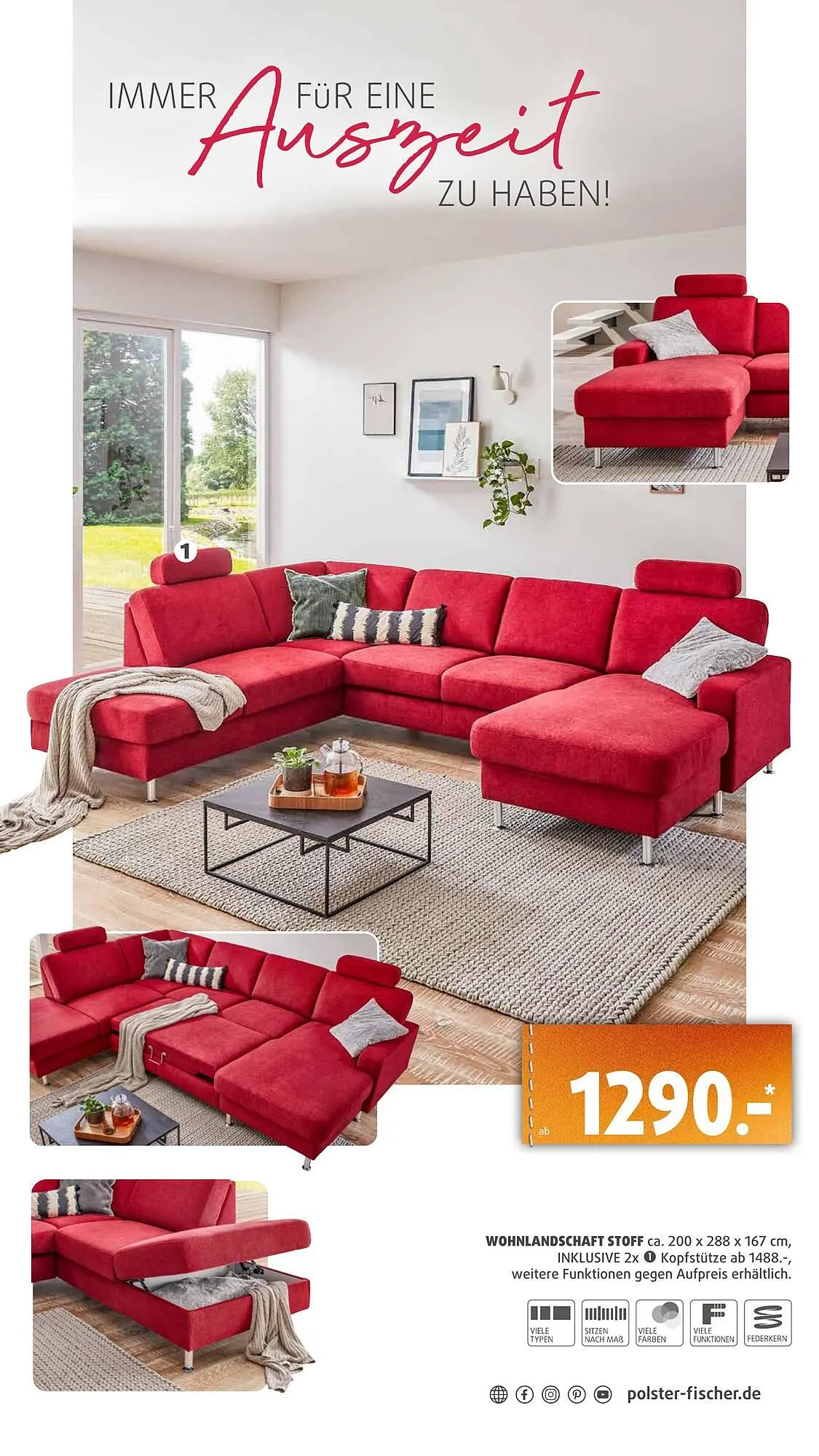 Polstermöbel Fischer Flugblatt von 19. Februar bis 3. März 2026 - Flugblätt seite 6