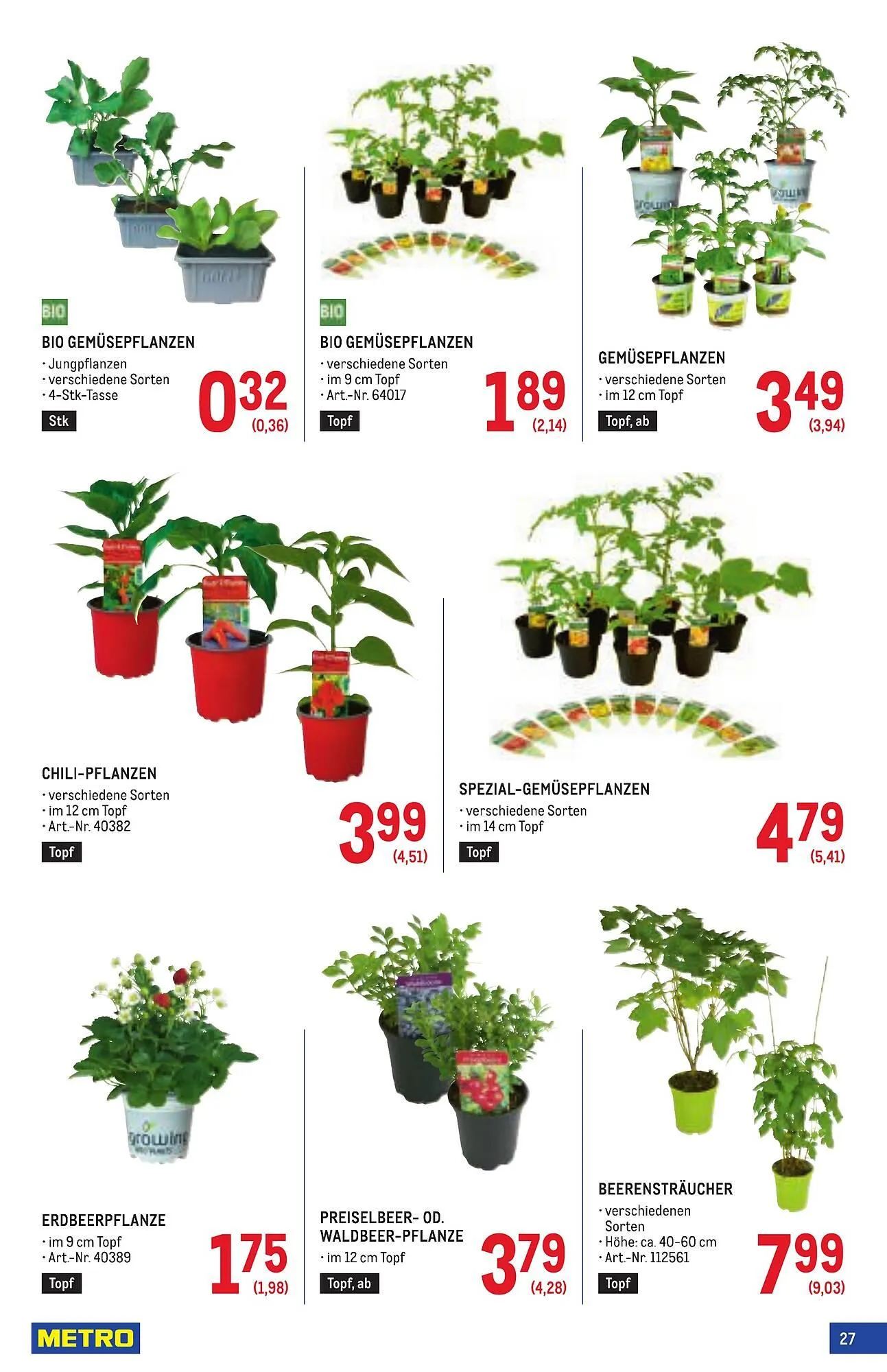 Metro Flugblatt von 2. April bis 29. April 2026 - Flugblätt seite  27