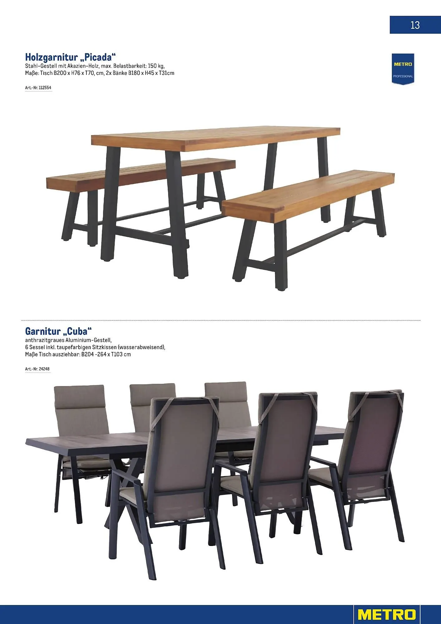 Metro Flugblatt von 25. März bis 31. Dezember 2026 - Flugblätt seite  13