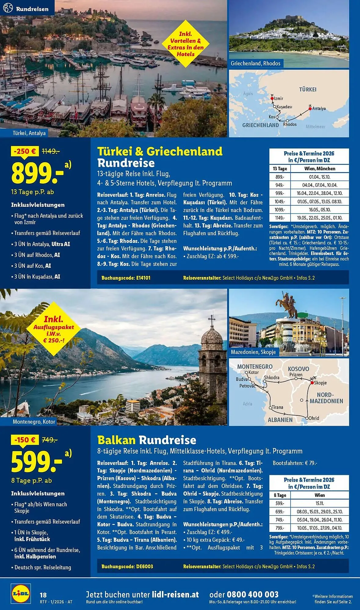 Lidl Flugblatt von 14. Jänner bis 15. Februar 2026 - Flugblätt seite  18
