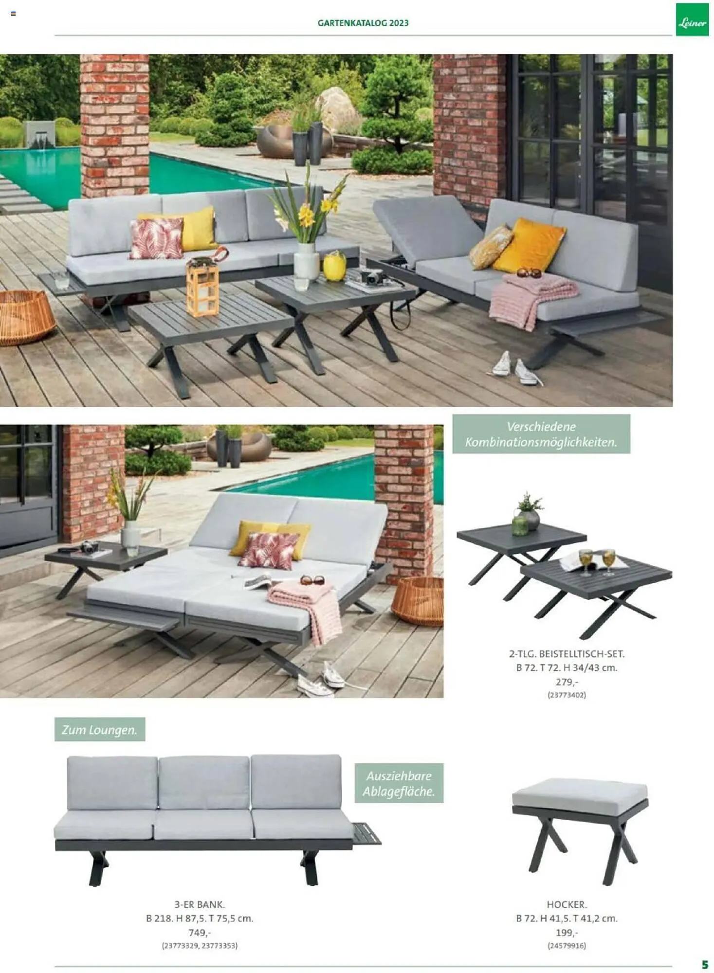 Leiner Flugblatt von 3. Februar bis 31. August 2023 - Flugblätt seite 5