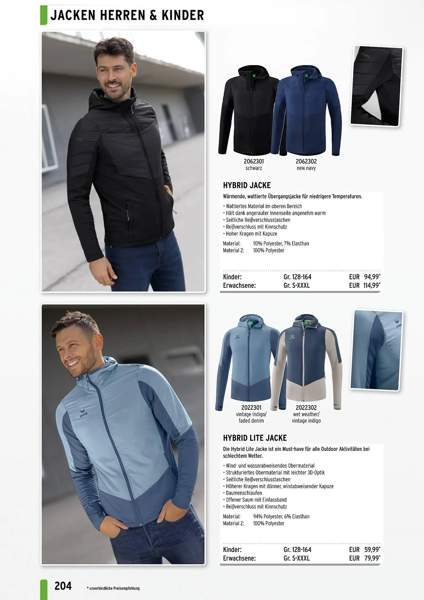 ERIMA Flugblatt von 2. Jänner bis 31. Dezember 2024 - Flugblätt seite  204