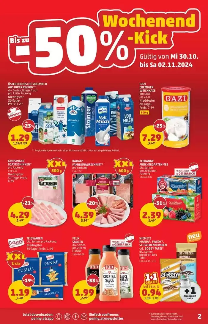 Tolle Rabatte auf ausgewählte Produkte von 25. Oktober bis 8. November 2024 - Flugblätt seite 11