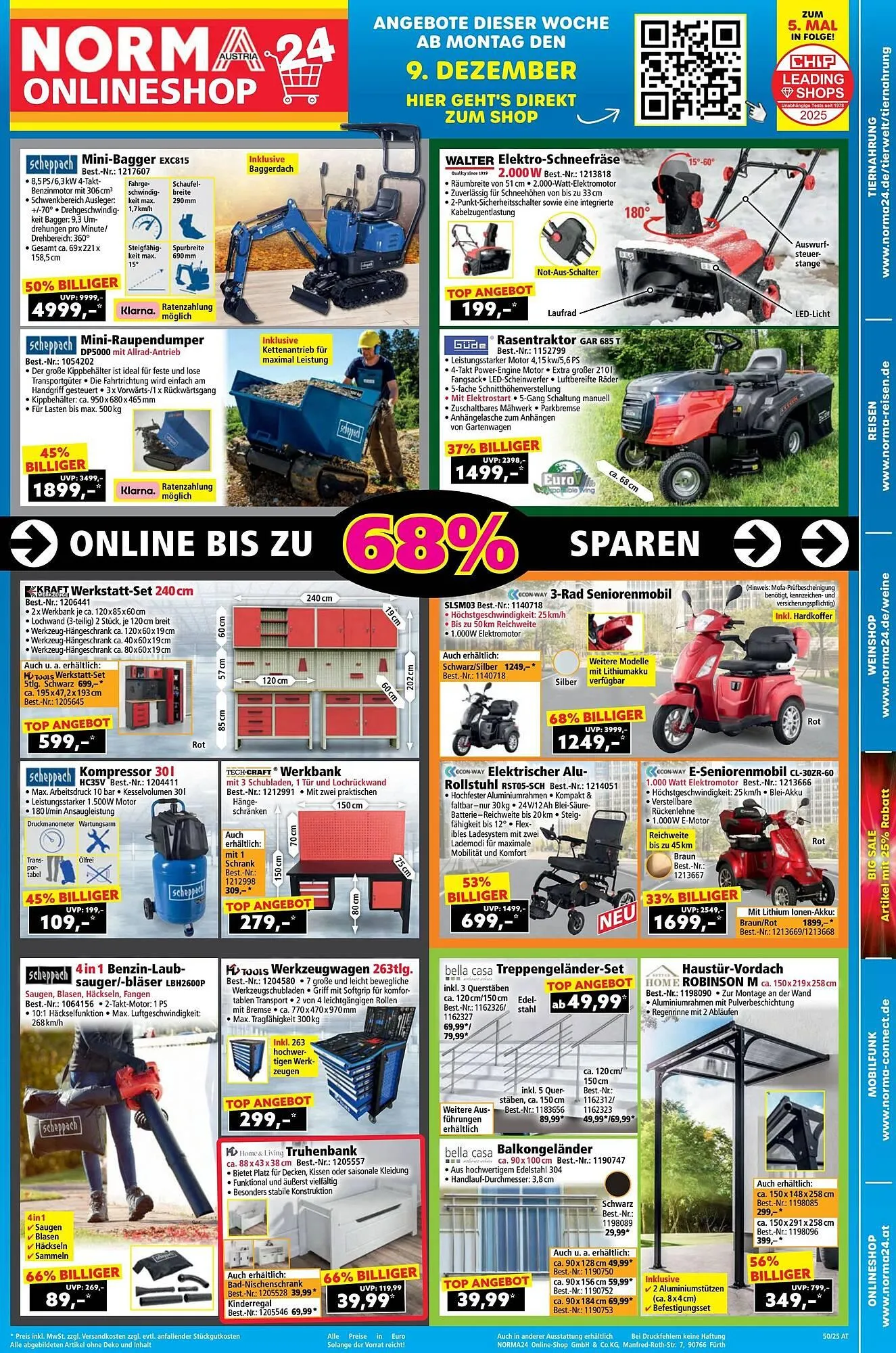 Norma Prospekt von 8. Dezember bis 14. Dezember 2025 - Flugblätt seite  19