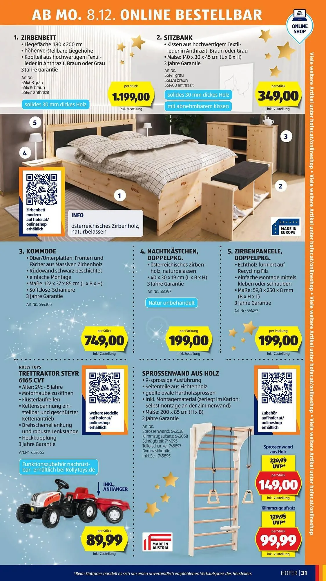 Hofer Flugblatt von 5. Dezember bis 12. Dezember 2025 - Flugblätt seite 45