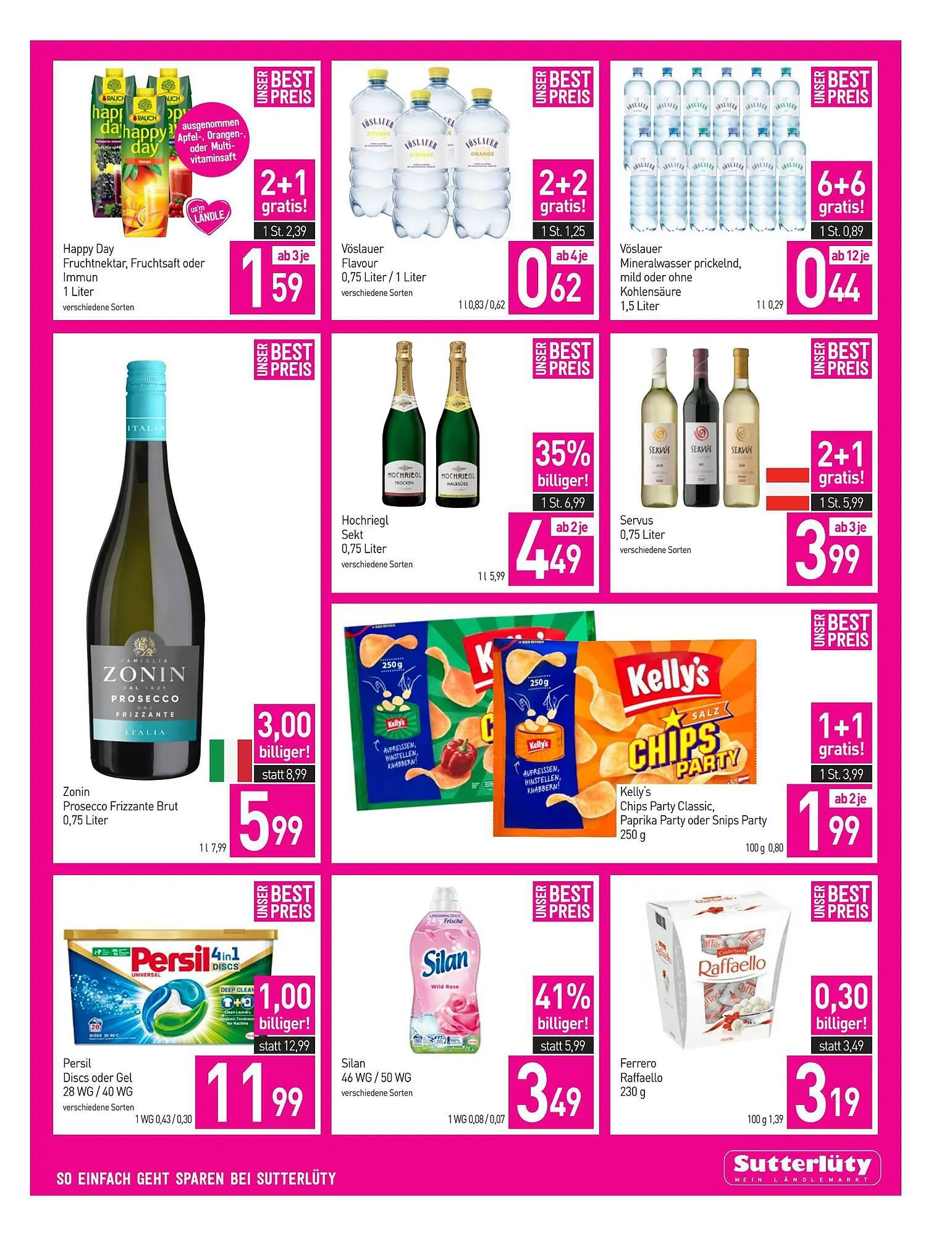 Sutterlüty Flugblatt von 7. September bis 12. September 2023 - Flugblätt seite 11