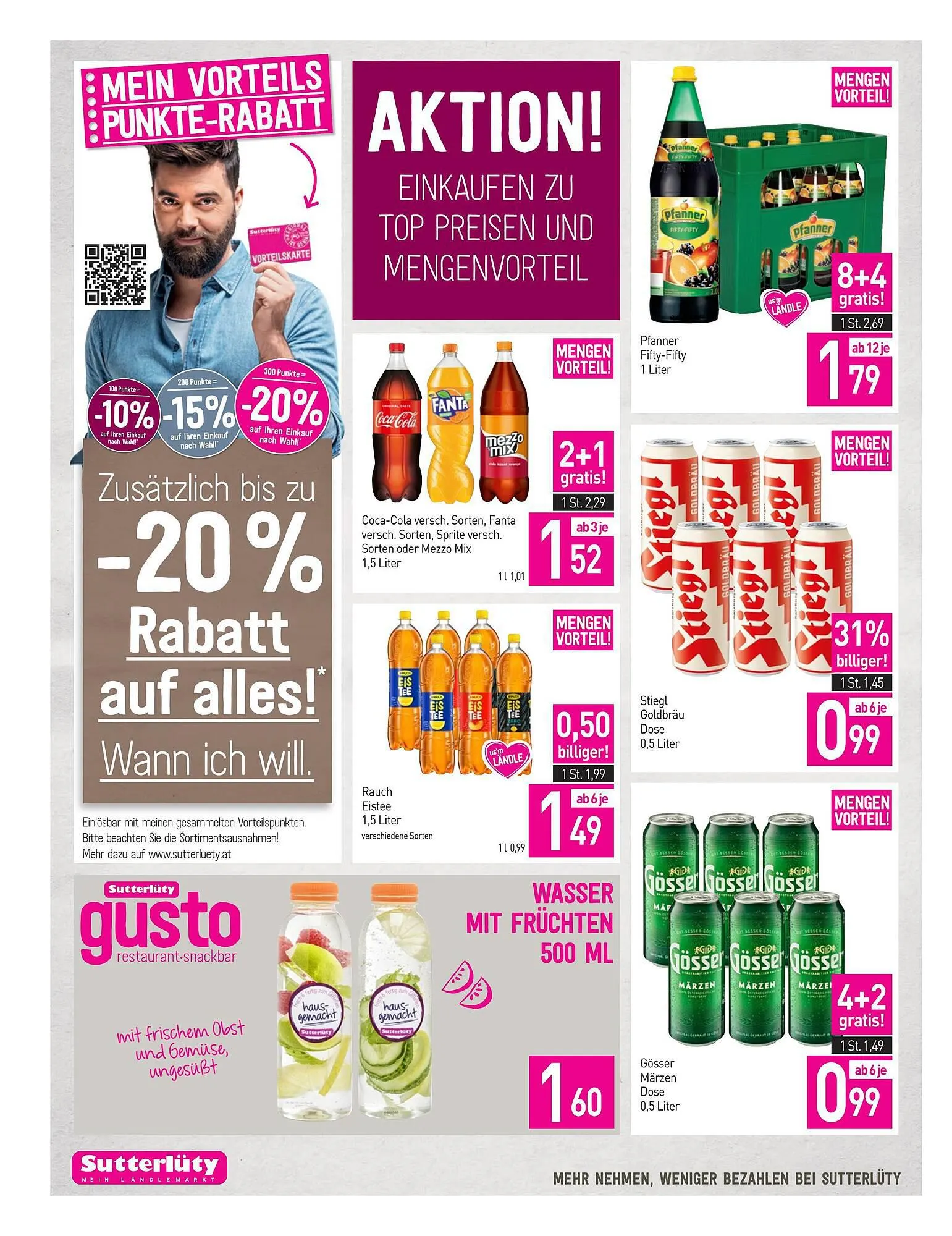 Sutterlüty Flugblatt von 7. September bis 12. September 2023 - Flugblätt seite 14