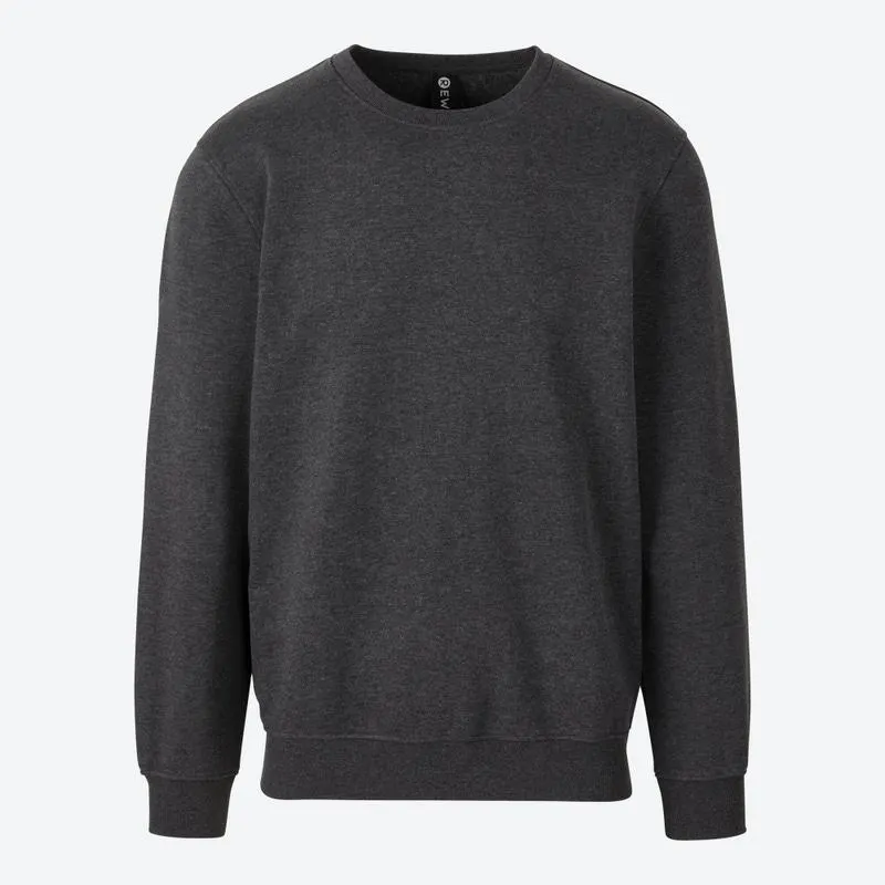 Herren-Sweatshirt in Melange-Optik