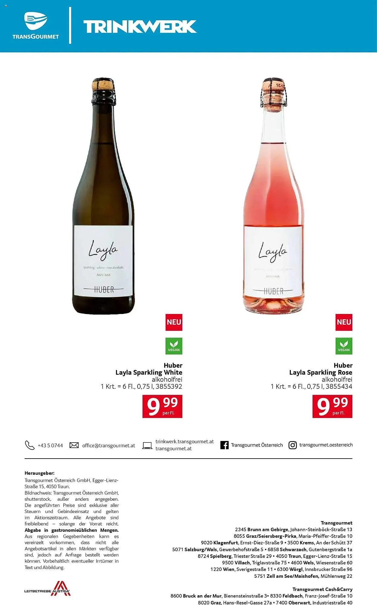 Transgourmet Flugblatt von 29. Dezember bis 28. März 2026 - Flugblätt seite  16
