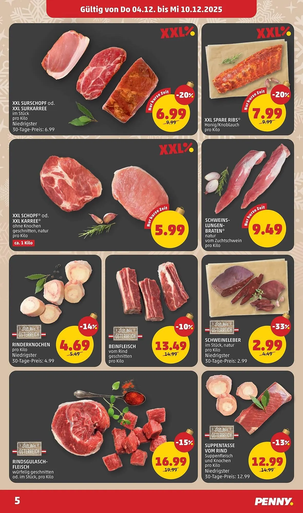 PENNY Flugblatt von 4. Dezember bis 10. Dezember 2025 - Flugblätt seite 5