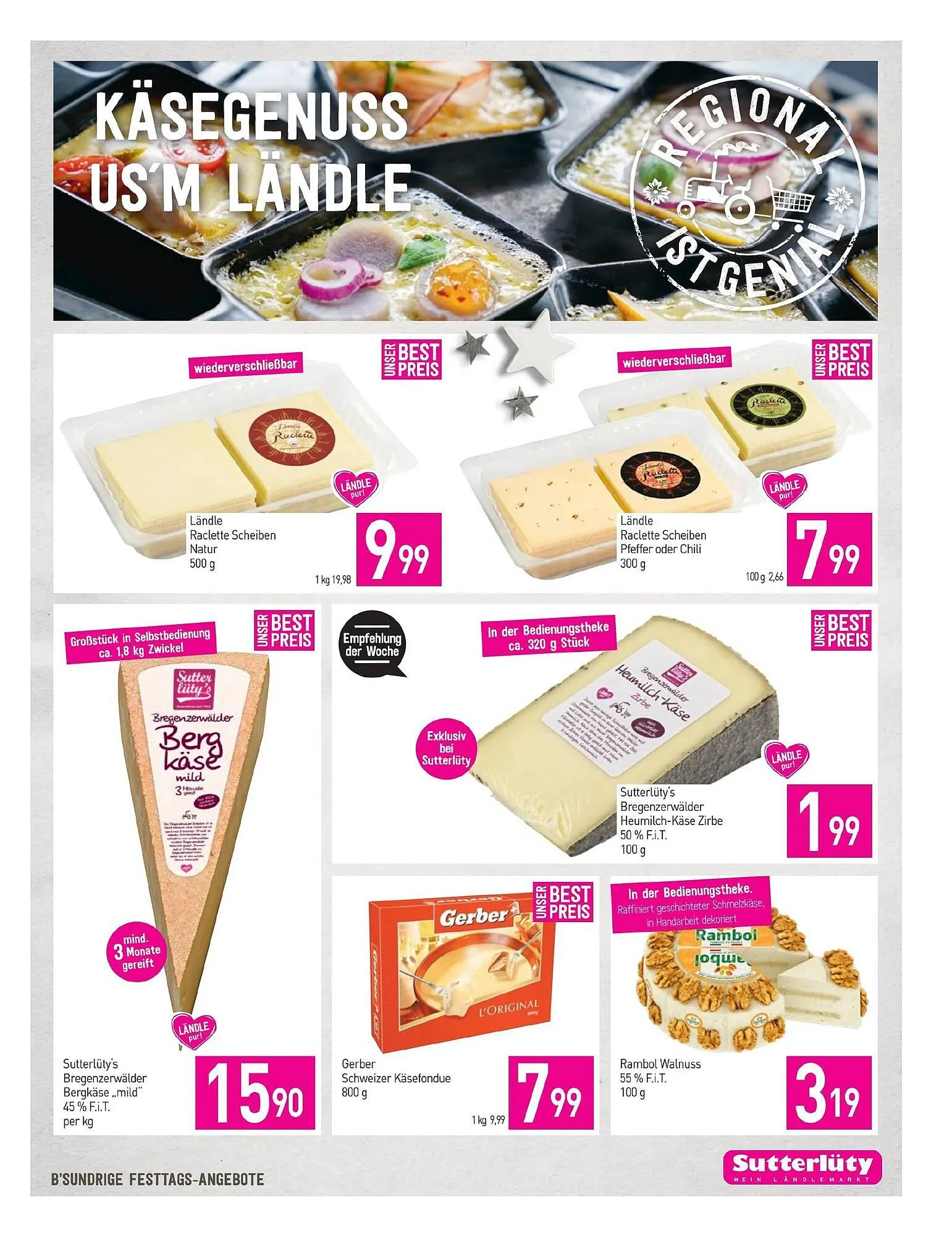 Sutterlüty Flugblatt von 4. Dezember bis 10. Dezember 2025 - Flugblätt seite  5