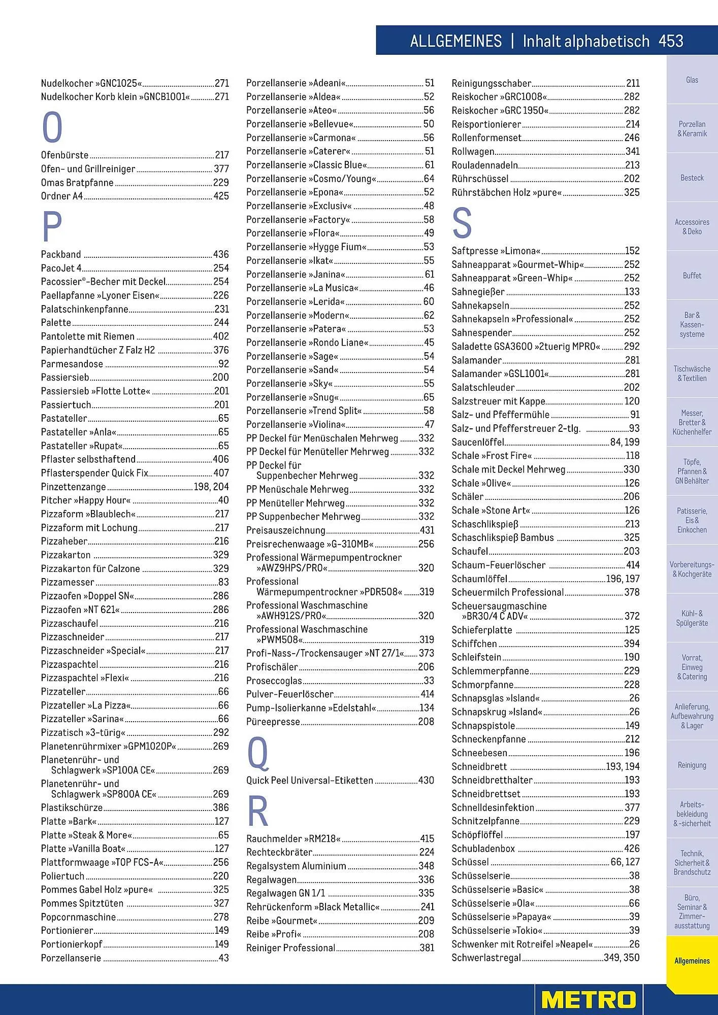 Metro Flugblatt von 25. März bis 31. Dezember 2026 - Flugblätt seite  453