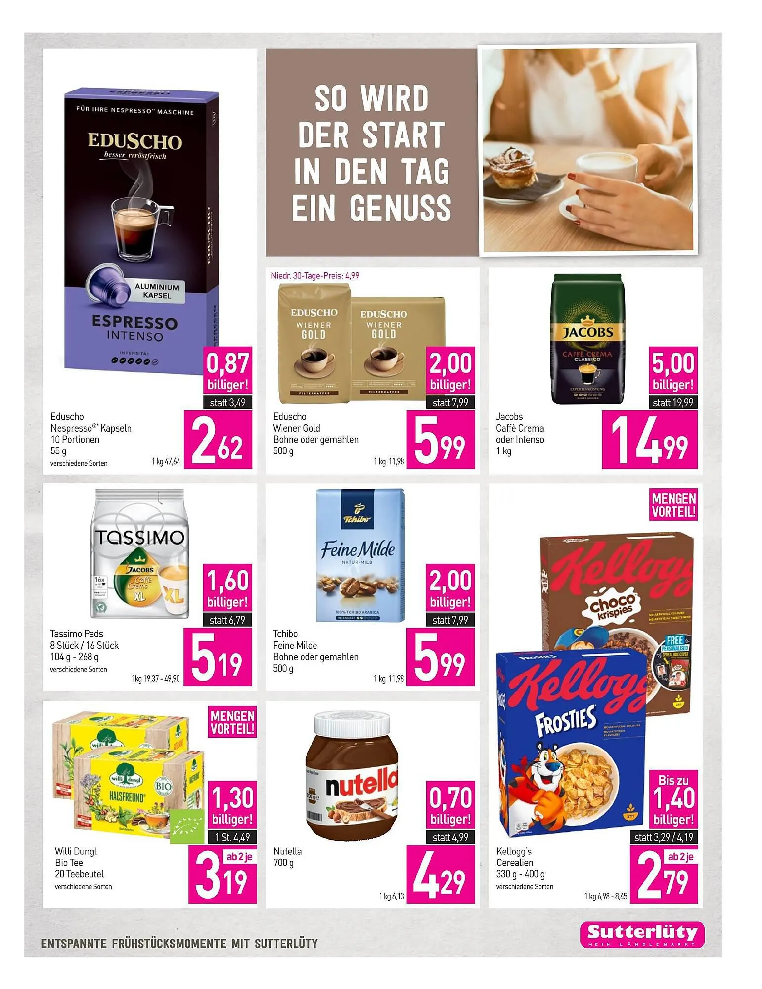 Sutterlüty Flugblatt von 30. November bis 5. Dezember 2023 - Flugblätt seite 3