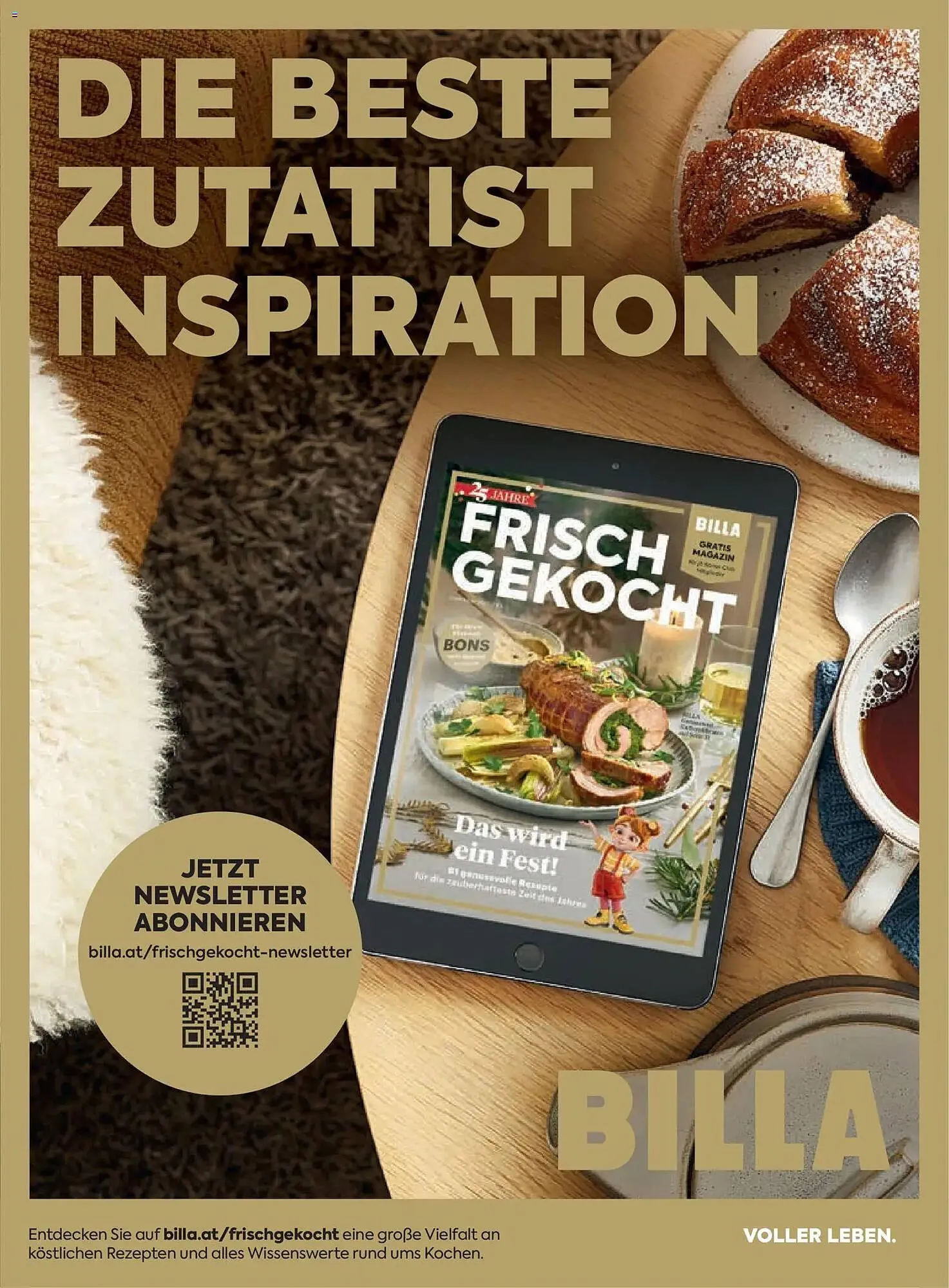 Billa Flugblatt von 1. Dezember bis 31. Dezember 2025 - Flugblätt seite  144