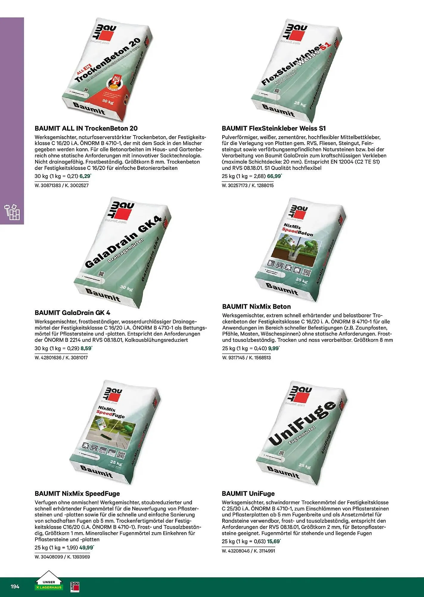 Lagerhaus Flugblatt von 22. Februar bis 31. Mai 2026 - Flugblätt seite  194