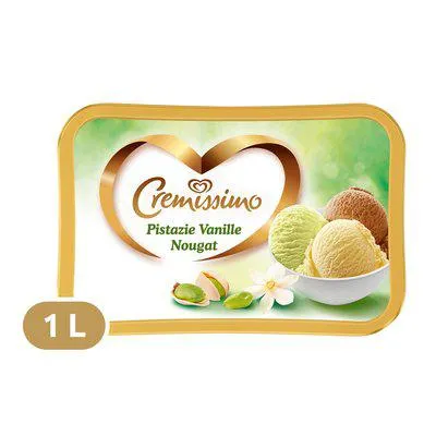 Eskimo Cremissimo Pistazie-Vanille-Nougat