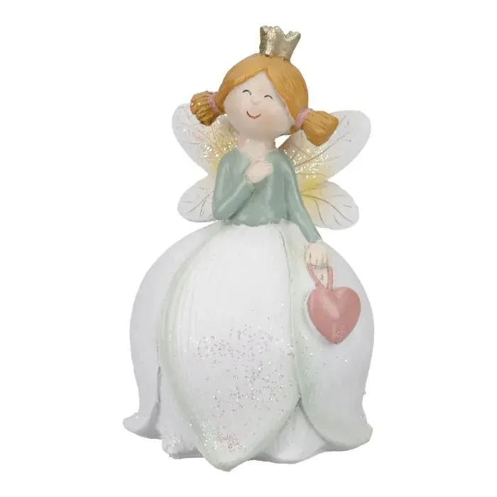 Elfe Daisy mit Krone, Herz/rechts, 12 cm