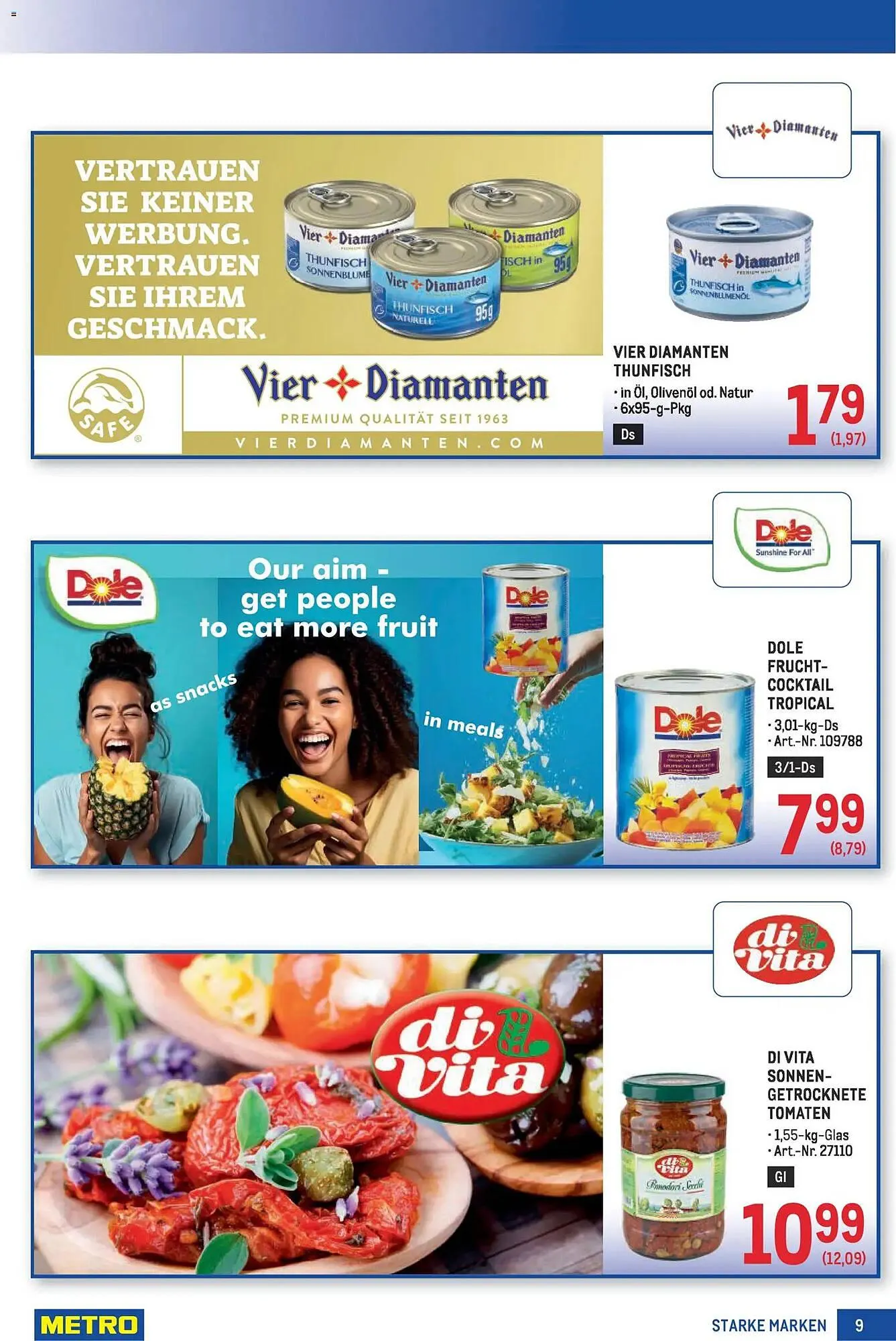 Metro Flugblatt von 27. November bis 10. Dezember 2025 - Flugblätt seite  9