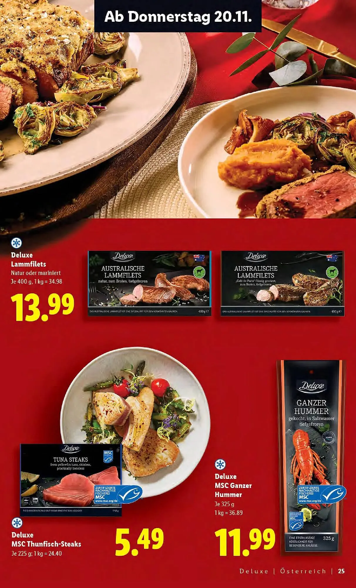 Lidl Flugblatt von 1. November bis 25. Dezember 2025 - Flugblätt seite  25