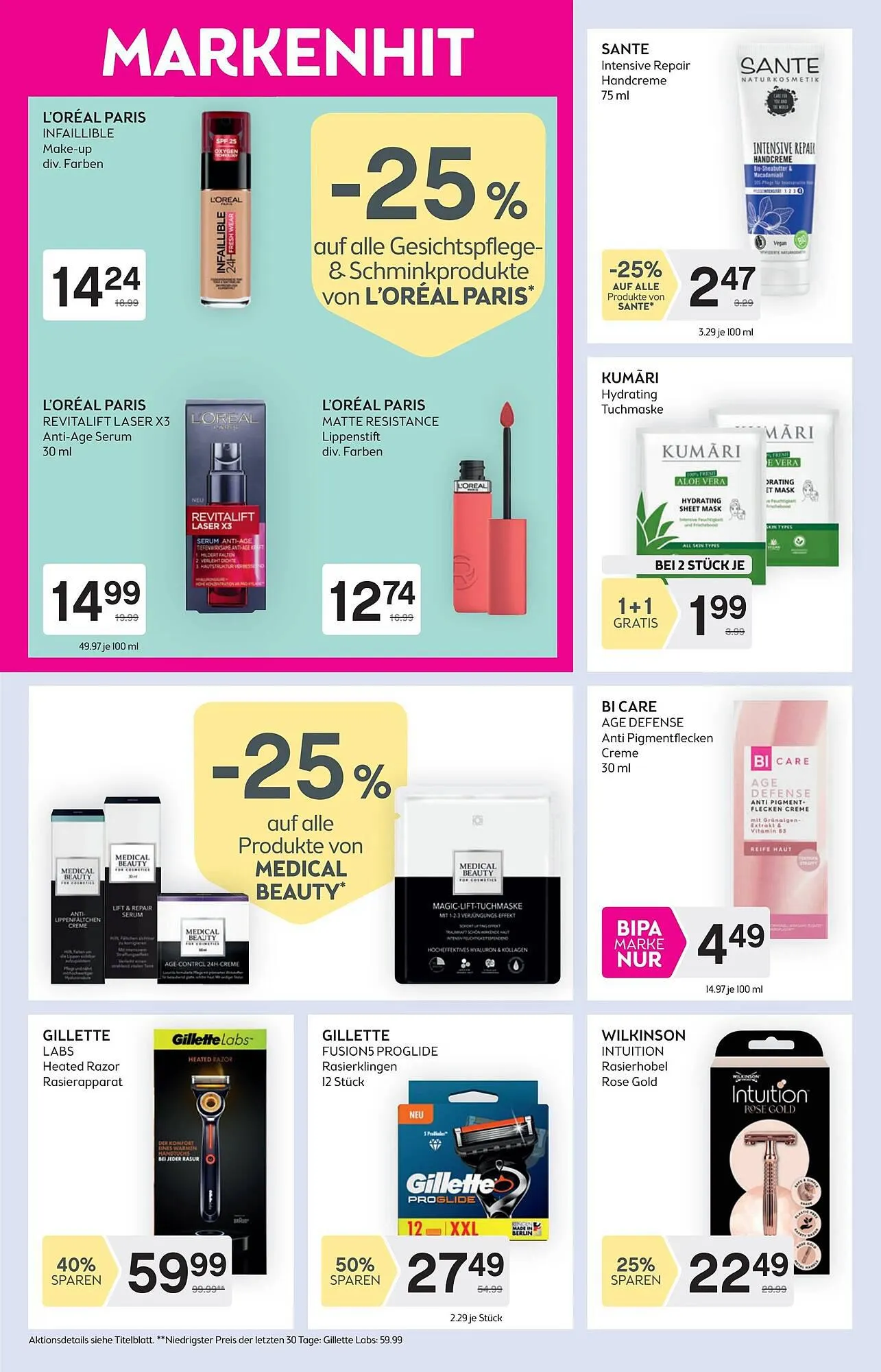 Bipa Flugblatt von 29. November bis 13. Dezember 2023 - Flugblätt seite  7