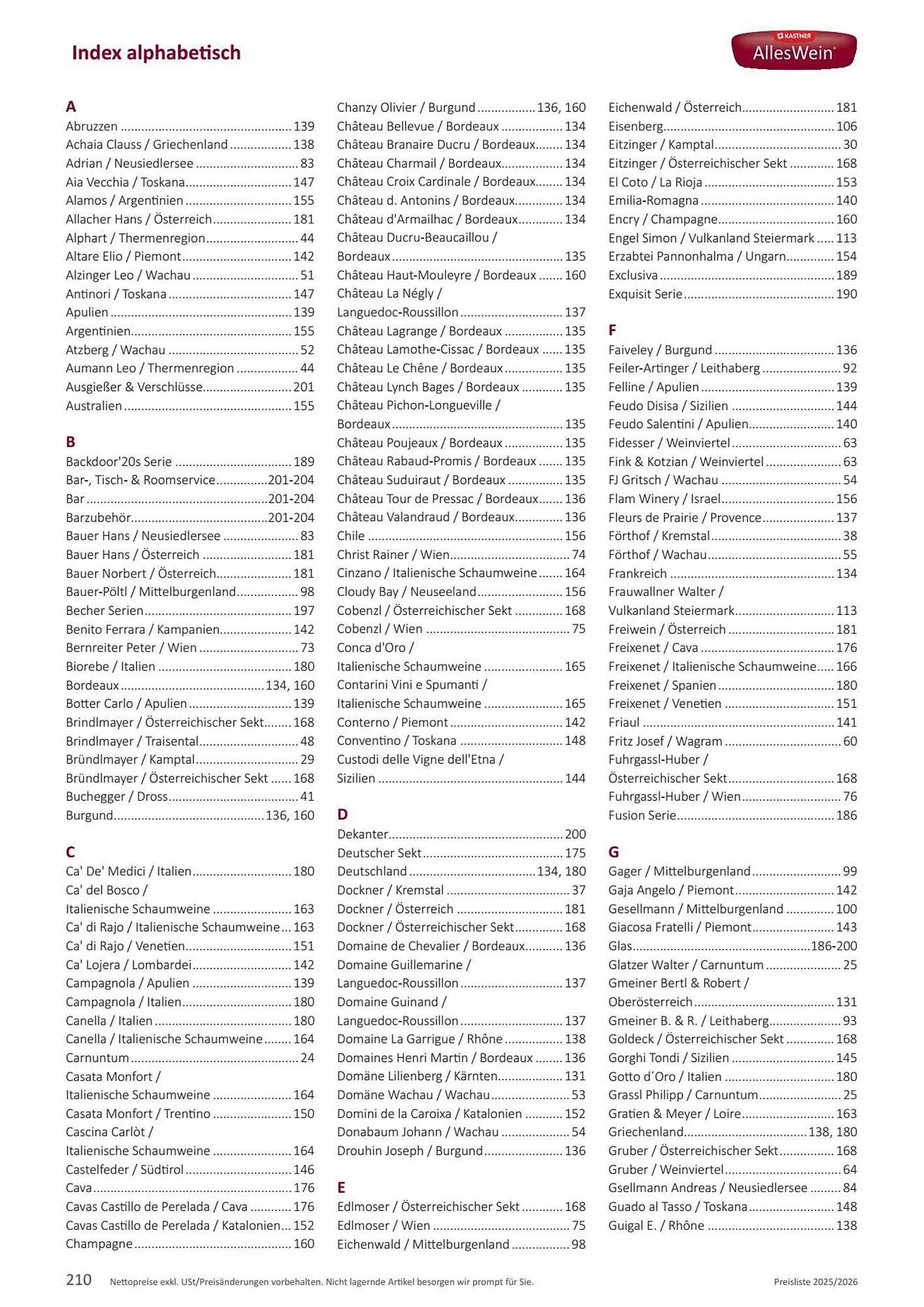 Kastner Flugblatt von 17. Juni bis 31. Dezember 2026 - Flugblätt seite  212