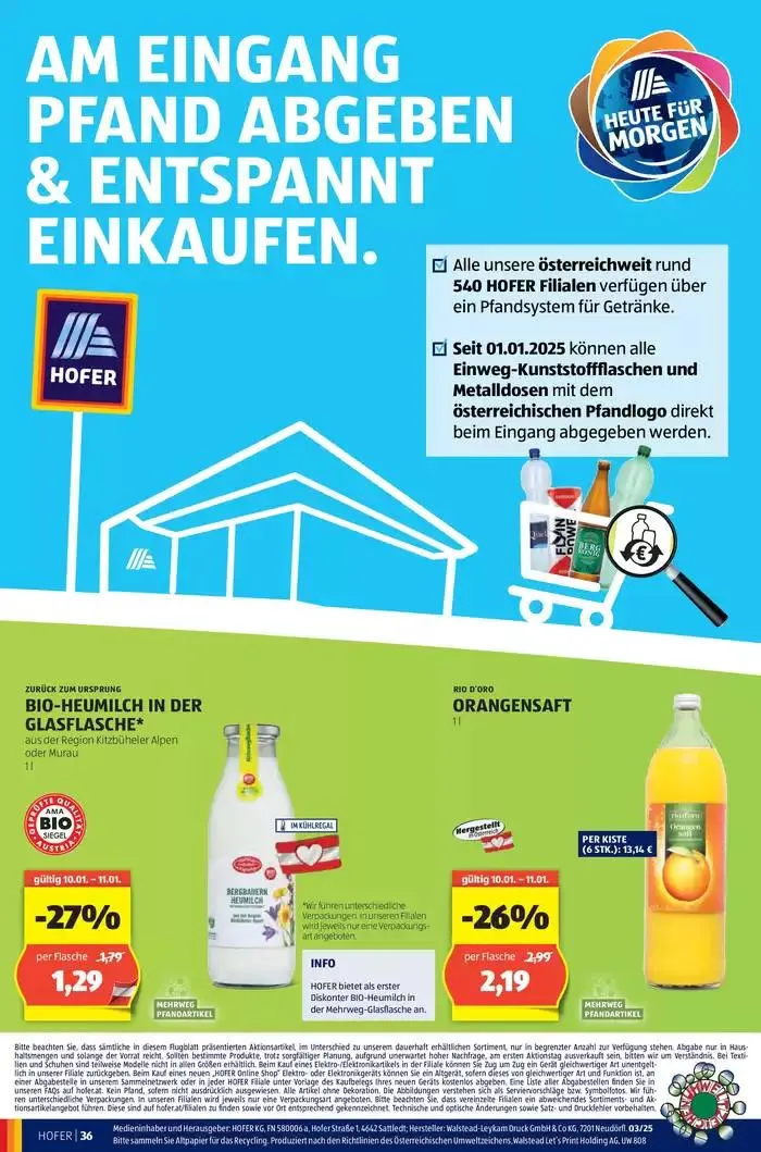 Blättern Sie online im HOFER Flugblatt von 8. Jänner bis 15. Jänner 2025 - Flugblätt seite 40