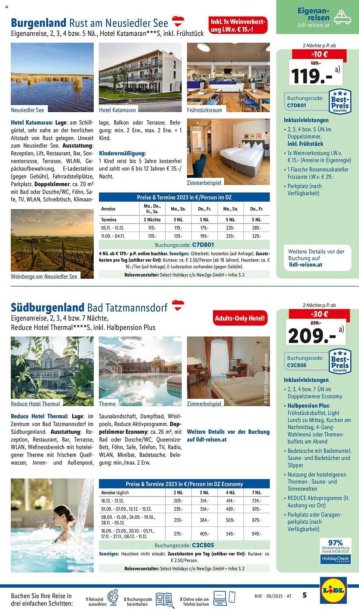 Lidl Flugblatt von 30. August bis 30. September 2023 - Flugblätt seite 5