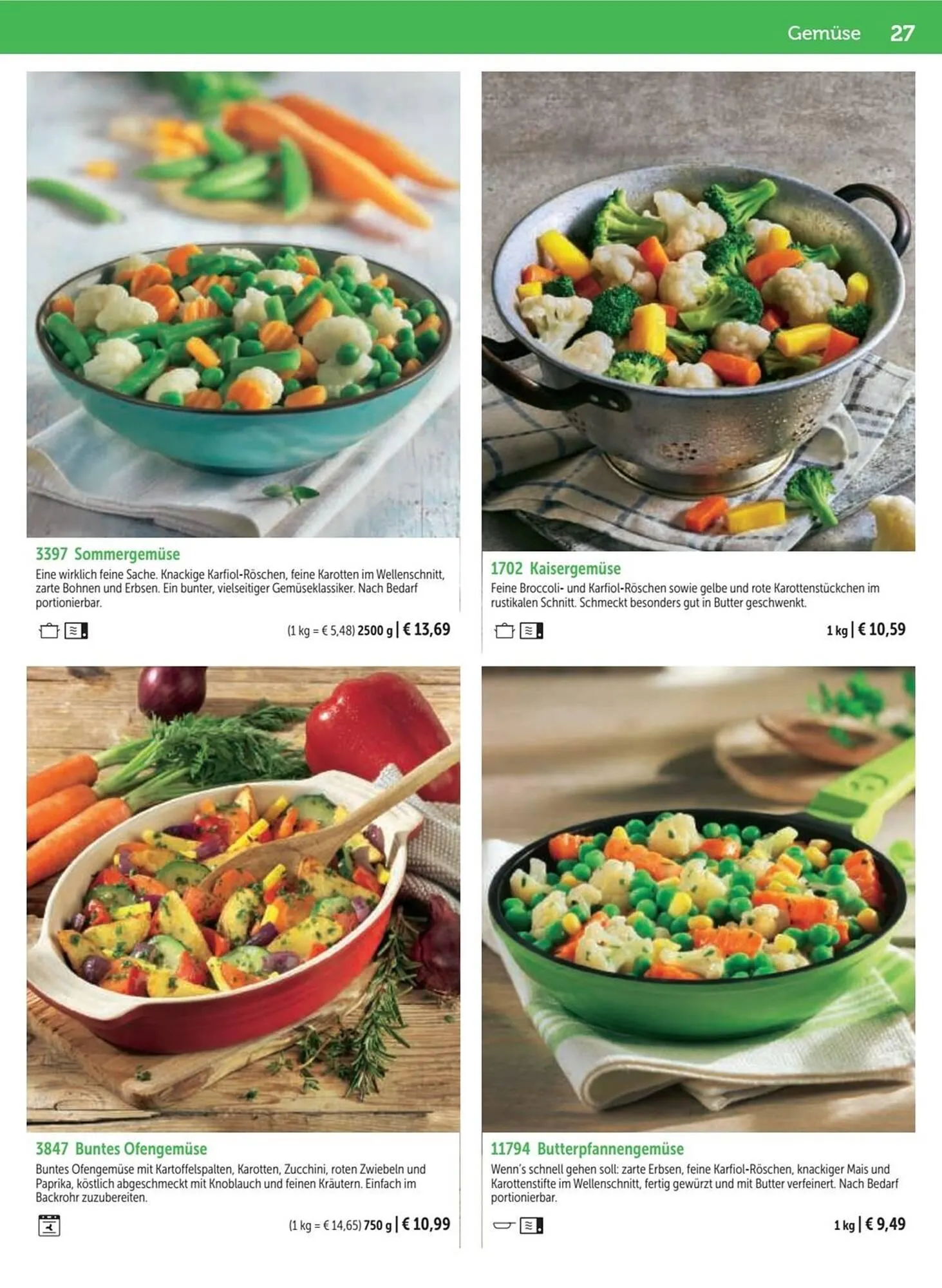 Bofrost Katalog von 13. September bis 6. März 2026 - Flugblätt seite 27