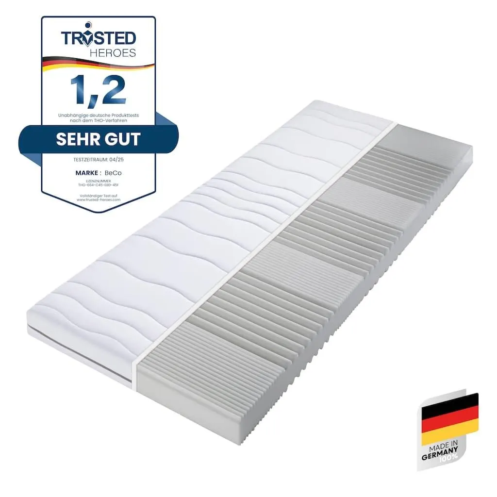 Beco Komfortschaummatratze »Matratze Selection MF, Matratze in 90x200 cm und weiteren Größen« Raumgewicht: 27 kg/m³ 1 Stk. tlg. Matratze in zwei Höhen 14 oder 22 cm !