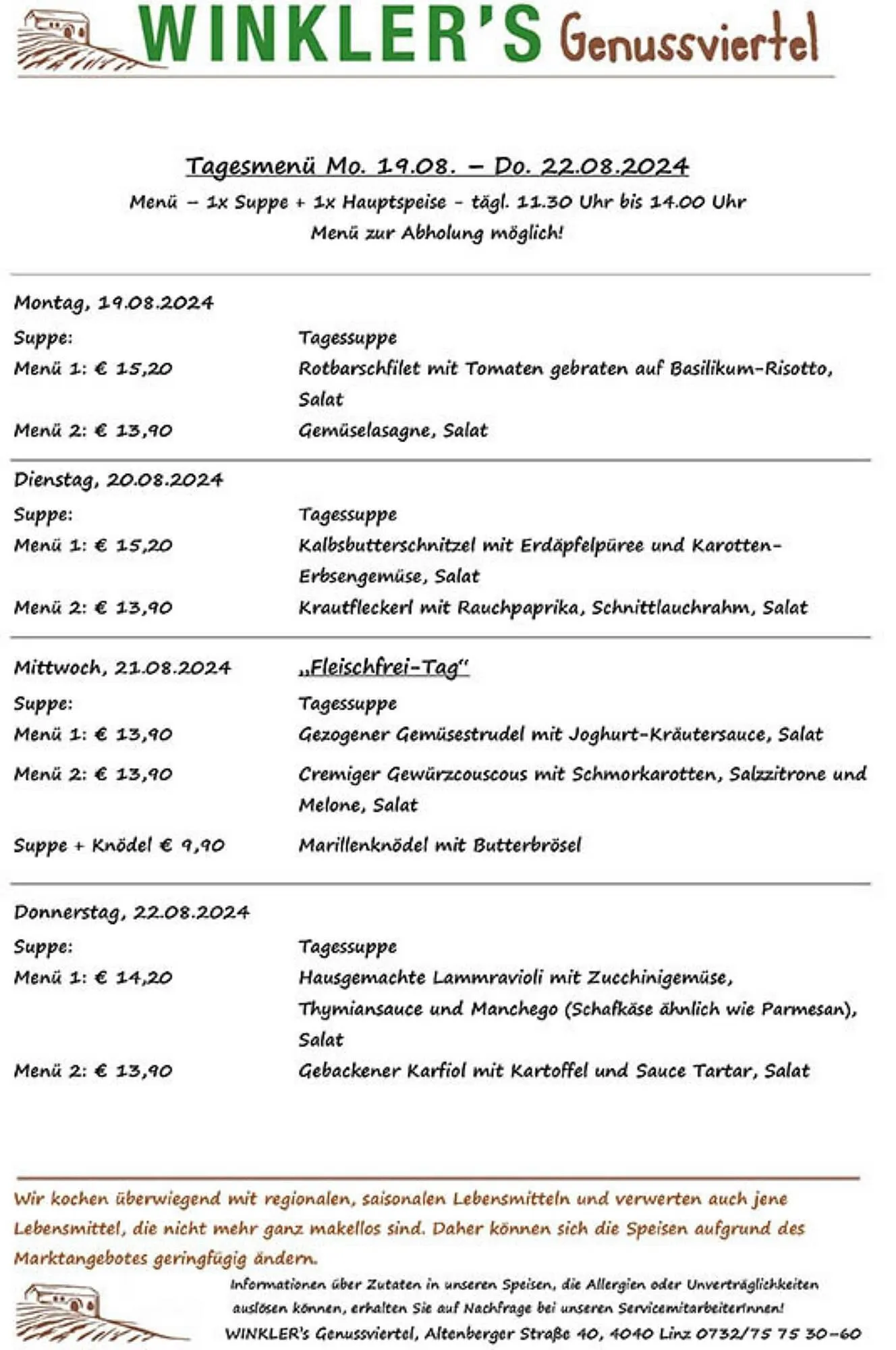 Winkler Markt Flugblatt - 1