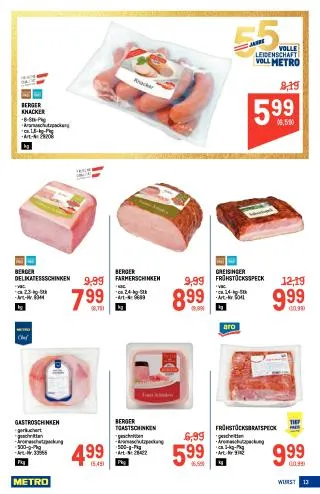METRO Flugblatt Food - Profi von 11. Juni bis 24. Juni 2026 - Flugblätt seite  13