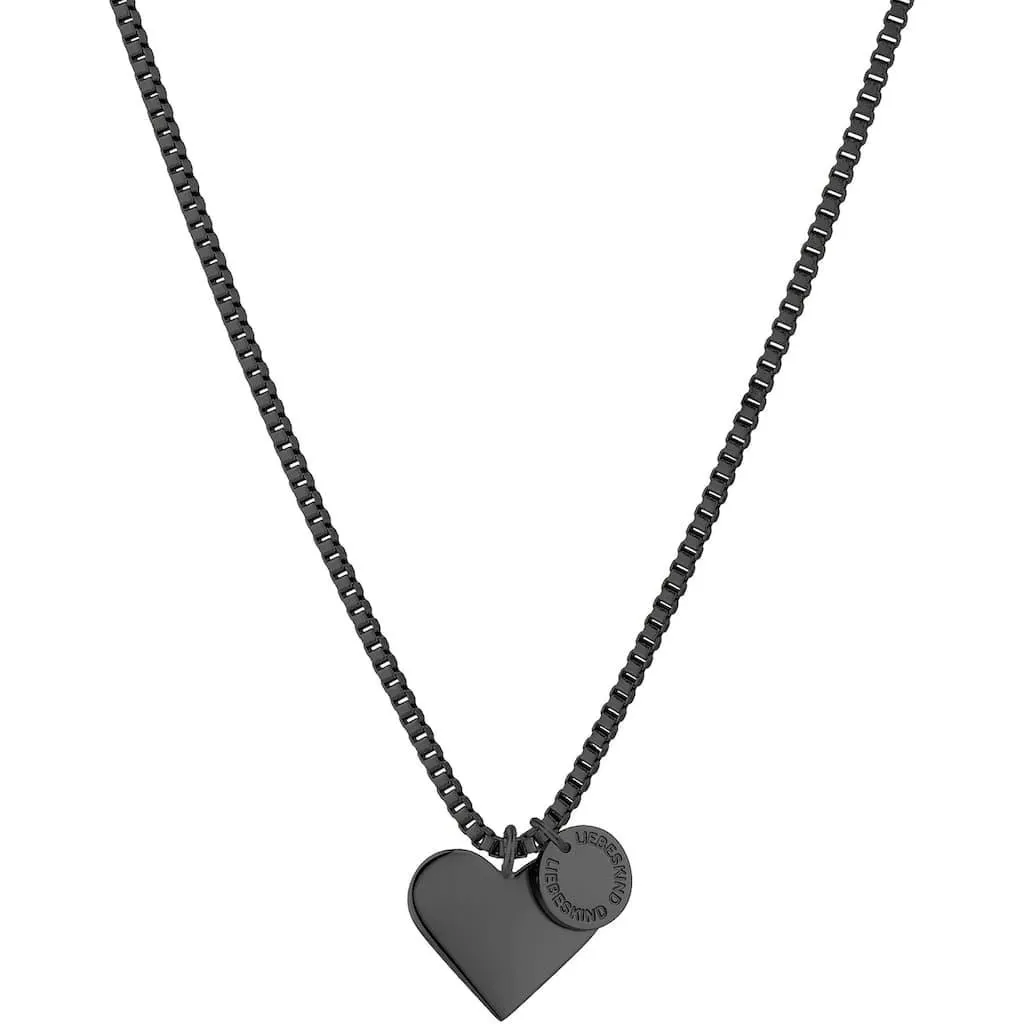 Liebeskind Berlin Kette mit Anhänger »Schmuck Geschenk Edelstahl Halskette Herz«