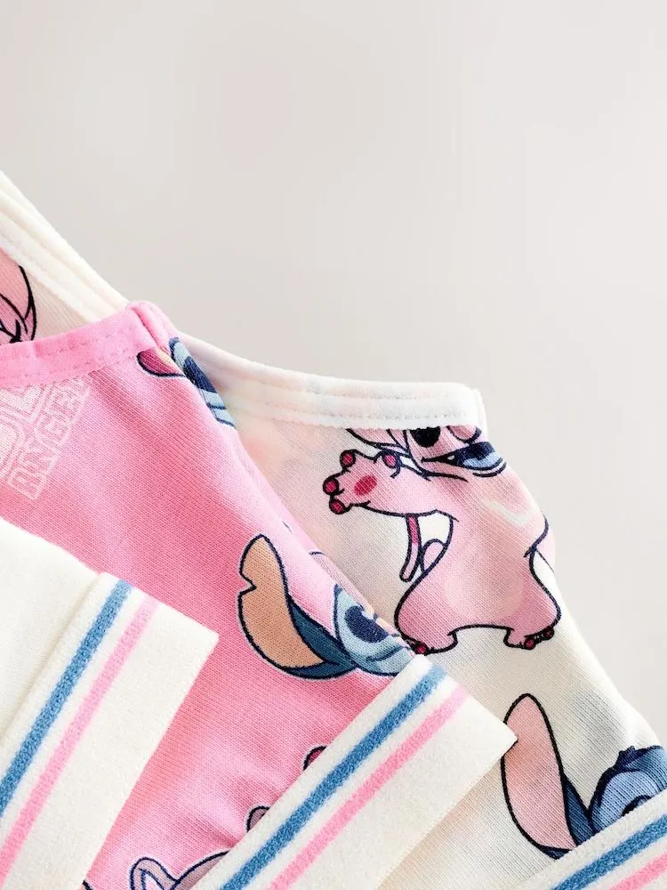 Blau - Lilo und Stitch Disney – Cropped-Tops, 3er-Pack (5–16 J.)